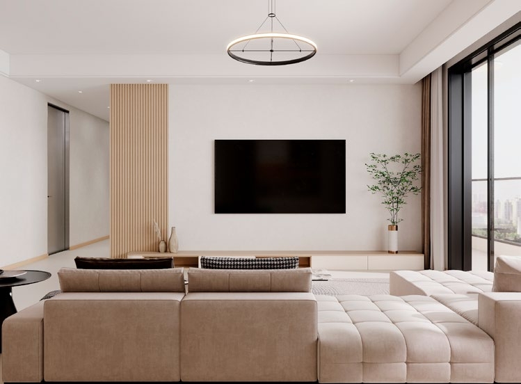 tv wall area for 2 bedroom apartment lesonia